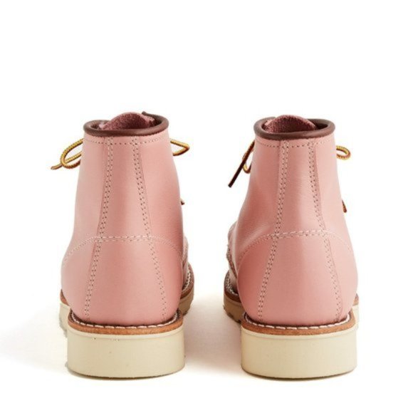 Red Wing Heritage Women's Classic Boot in Rose Boundary Leather Made in USA - Picture 6 of 11